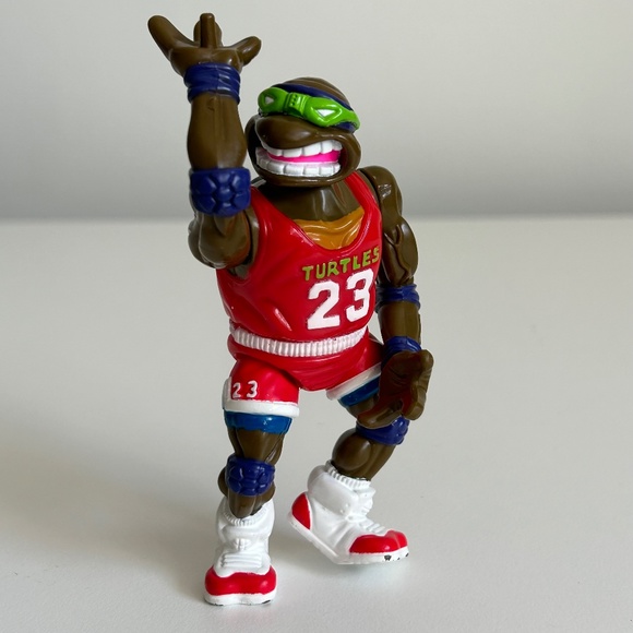 Vintage 1988-1991 Teenage Mutant Ninja Turtles Action Figures Set of 4 - Picture 5 of 16